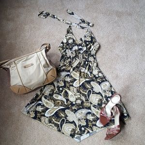 Paisley Halter dress M